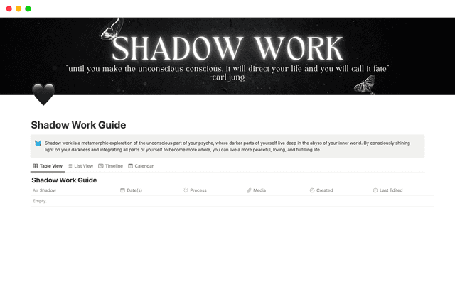 Shadow Work Guide